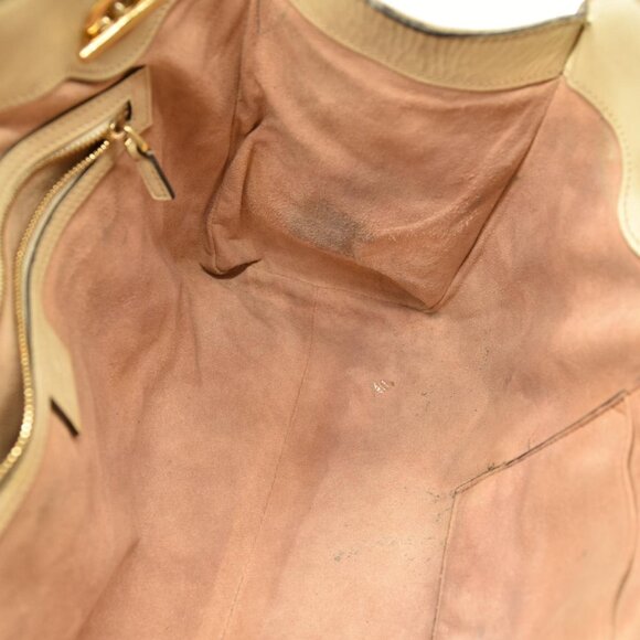 $2390 Gucci GG Supreme Monogram Medium Padlock Tote White Guccissima - Picture 13 of 16